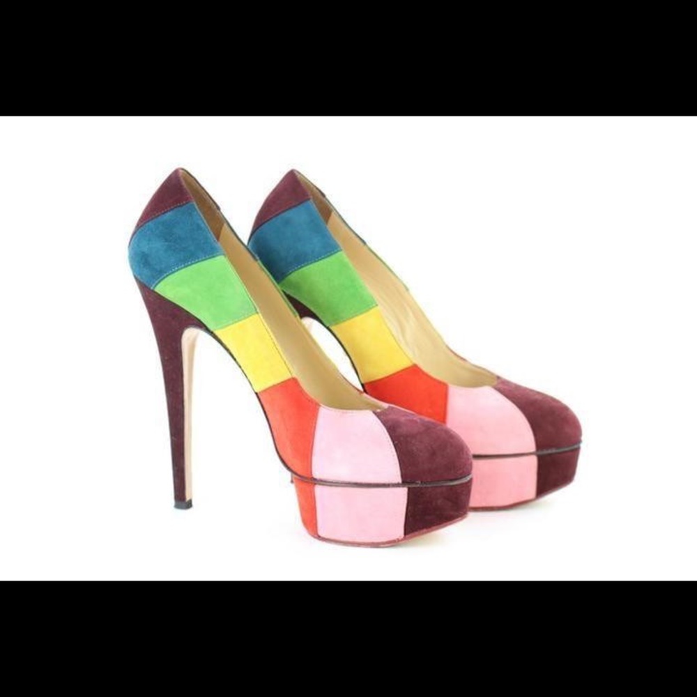 Charlotte Olympia Pumps Sz 9 - Picture 2 of 6